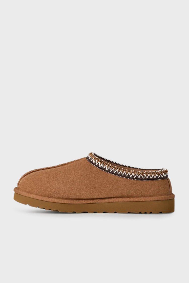 Ugg Logolu Dikiş Detaylı Süet Erkek Terlik 1174671 TABA - Ugg (1)