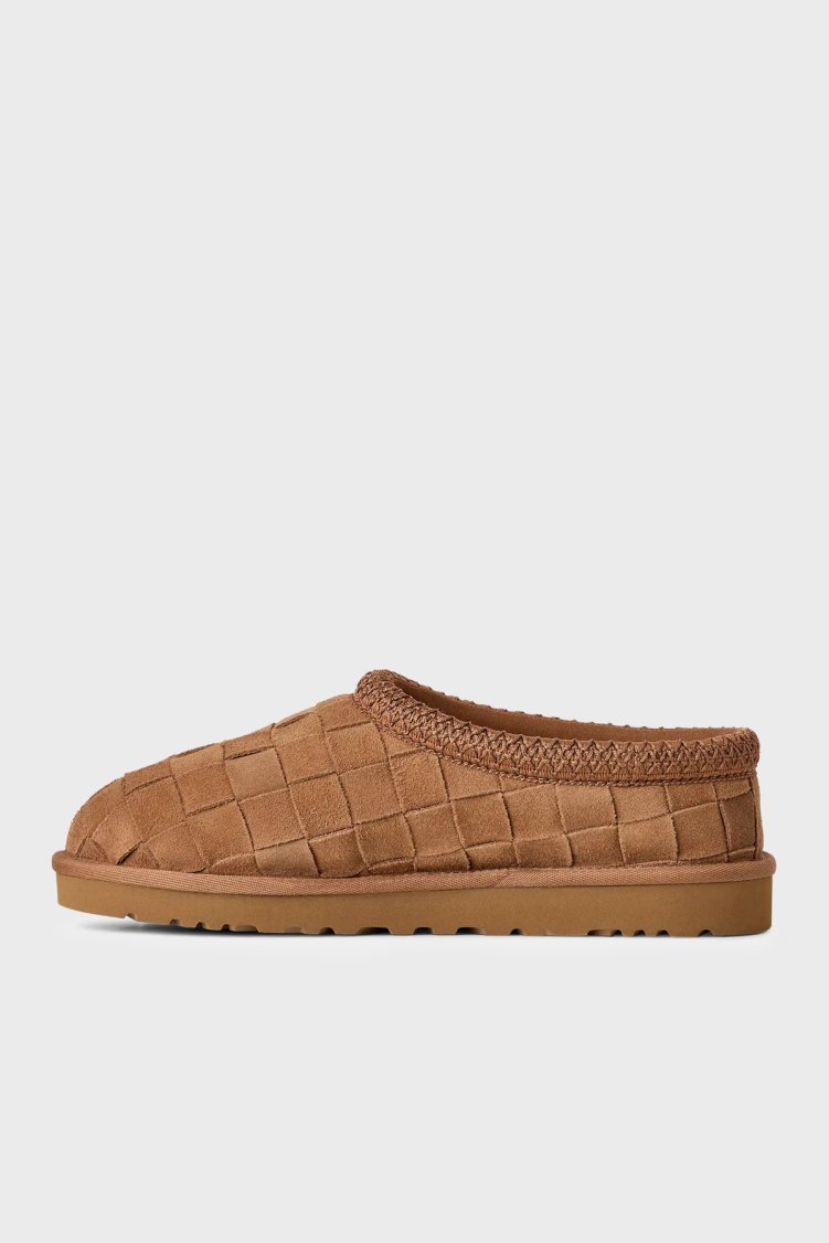 Ugg Logolu Süet Deri Unisex Terlik 1186330 Taba - UGG (1)