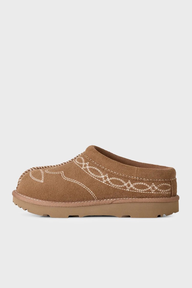Ugg Nakış Detaylı Süet Kadın Terlik 1184433K Taba - UGG (1)