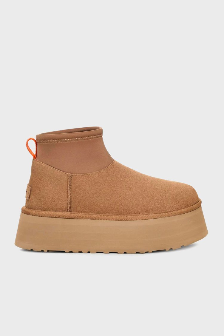 Ugg Süet Kalın Taban Mini Kadın Bot 1168170 TABA - Ugg