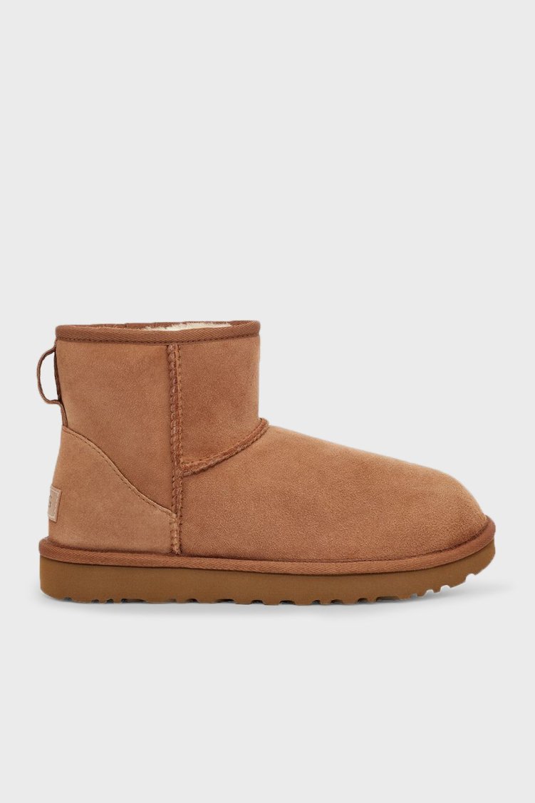 UGG W Classic Hakiki Deri Mini Bayan Bot 1016222 TABA - UGG