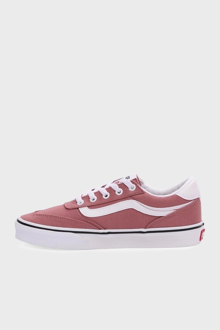 Vans Brooklyn LS Logolu Sneaker Kadın Ayakkabı VN000D7UFOD1 PEMBE - Vans (1)