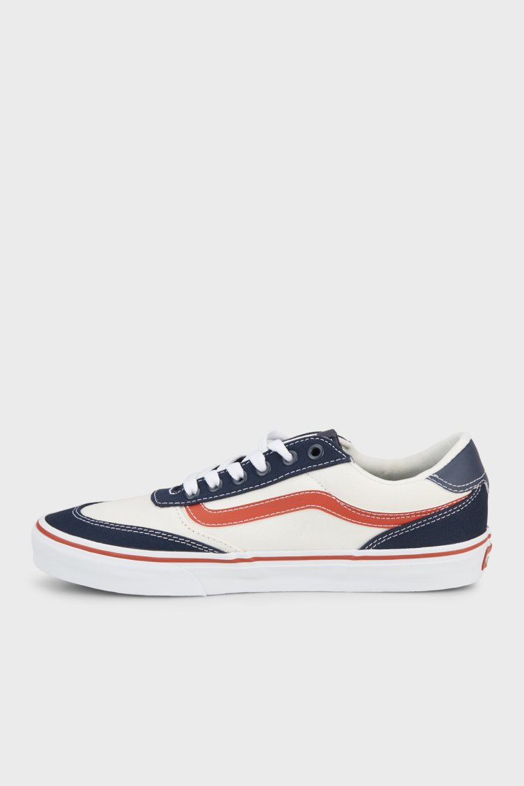Vans Brooklyn LS Logolu Sneaker Erkek Ayakkabı VN000D7QJDU1 LACİVERT - Vans (1)
