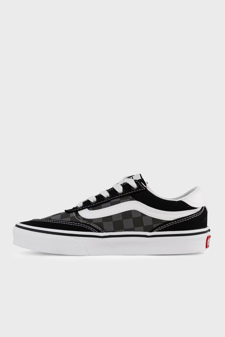 Vans Brooklyn LS Logolu Sneaker Unisex Ayakkabı VN000DBWEMV1 SİYAH - Vans (1)