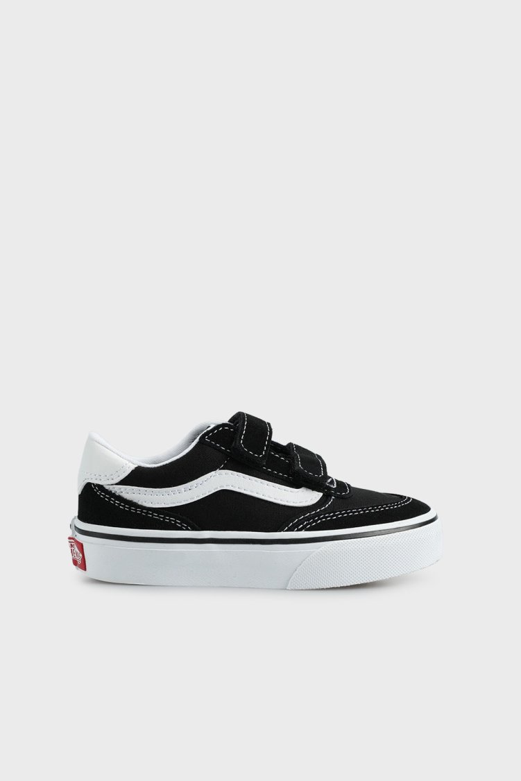 Vans Brooklyn LS V Süet Logolu Casual Unisex Çocuk Ayakkabı VN000DBRBA21 SİYAH-BEYAZ - Vans