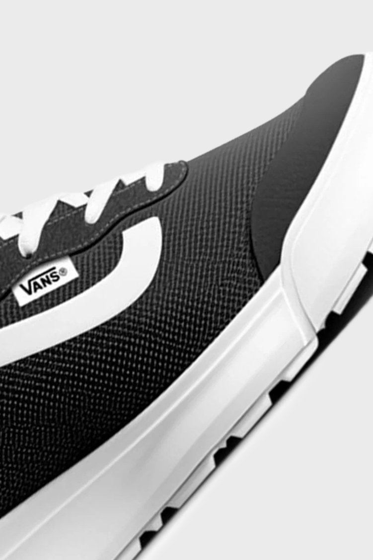 Vans Range Brz Logolu Bağcıklı Erkek Ayakkabı VN000E99BZW1 SİYAH-BEYAZ - Vans (1)