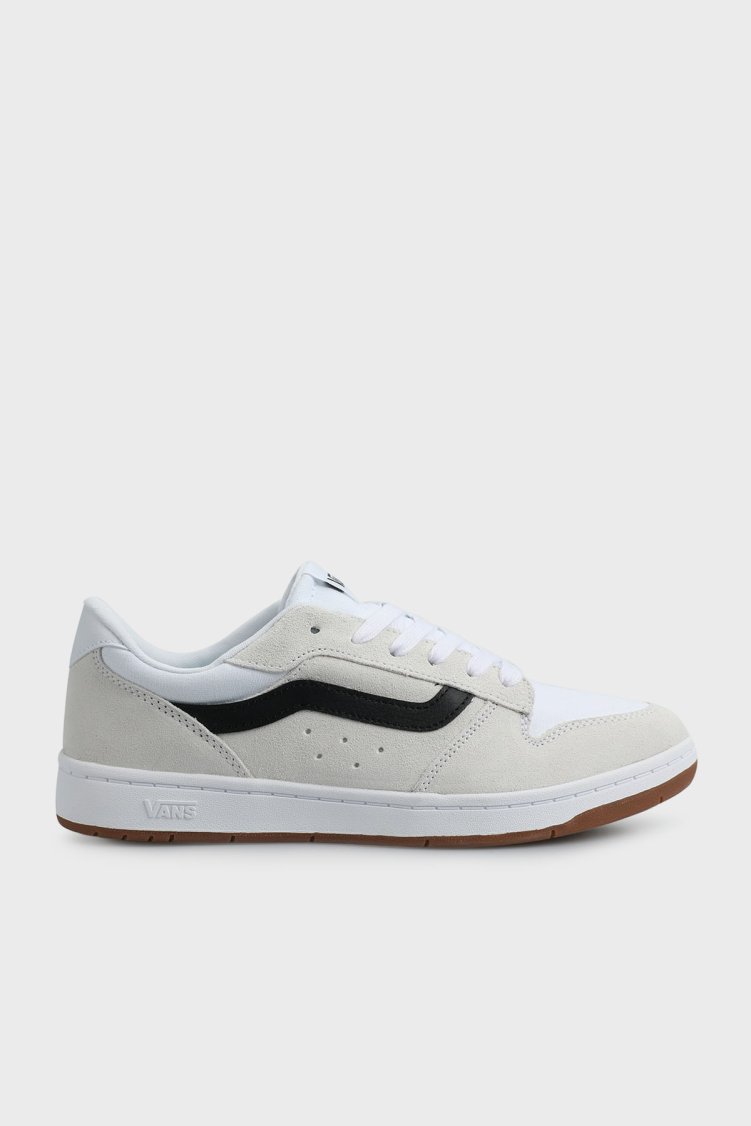 Vans Ryland LS Logolu Sneaker Erkek Ayakkabı VN000D49YB21 BEYAZ-SİYAH - Vans