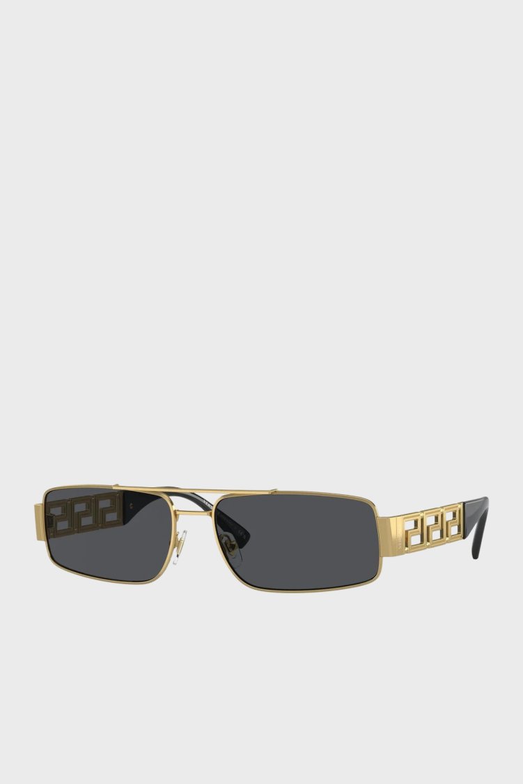 Versace Logolu Güneş Erkek Gözlük 0VE2257 100287 60 Altın - Versace