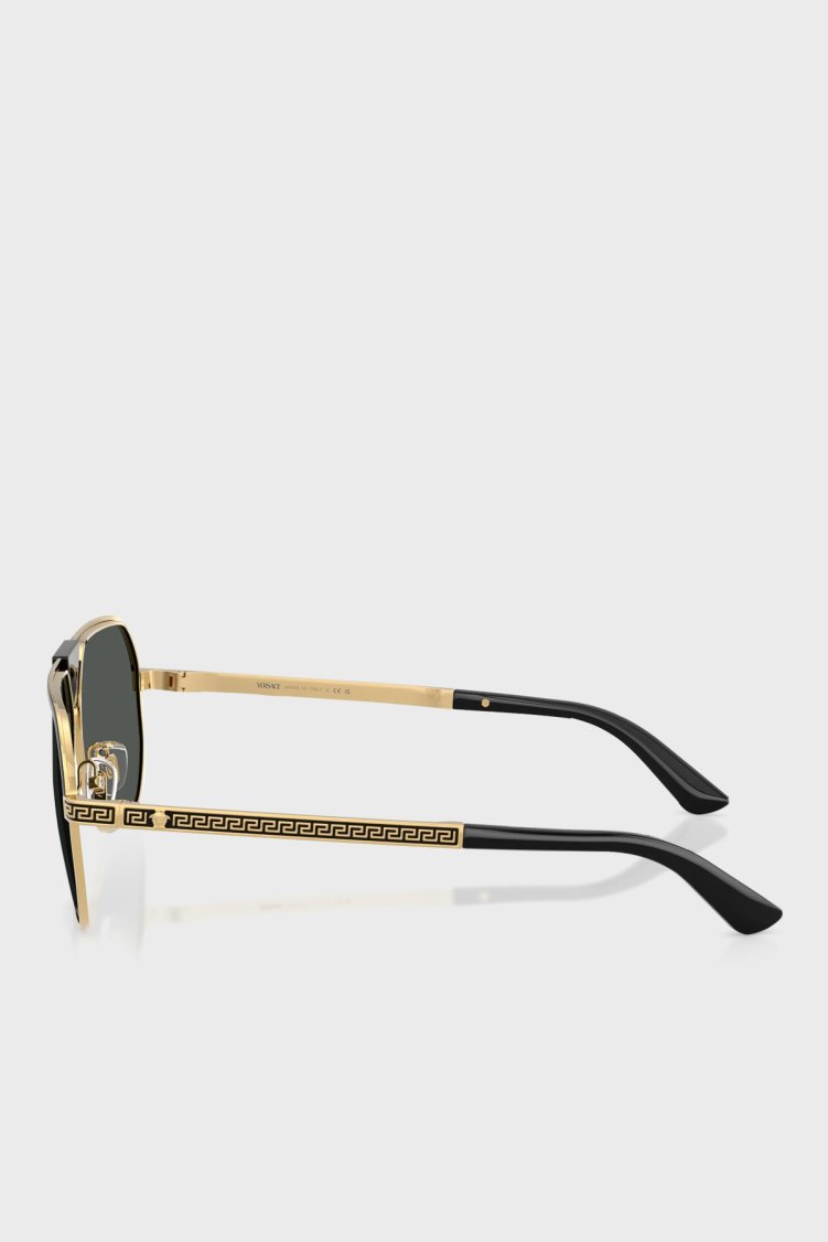 Versace Logolu Güneş Erkek Gözlük 0VE2294 100287 61 SİYAH - Versace (1)