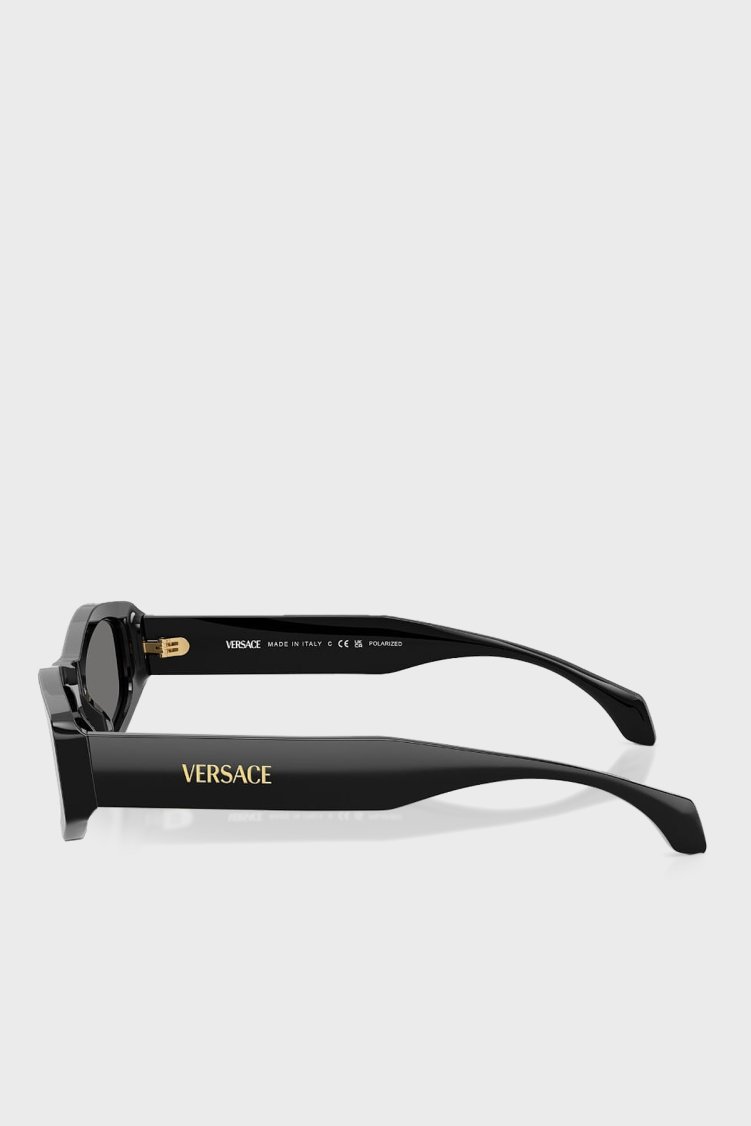 Versace Logolu Güneş Kadın Gözlük 0VE4487 GB187 54 Siyah - Versace (1)