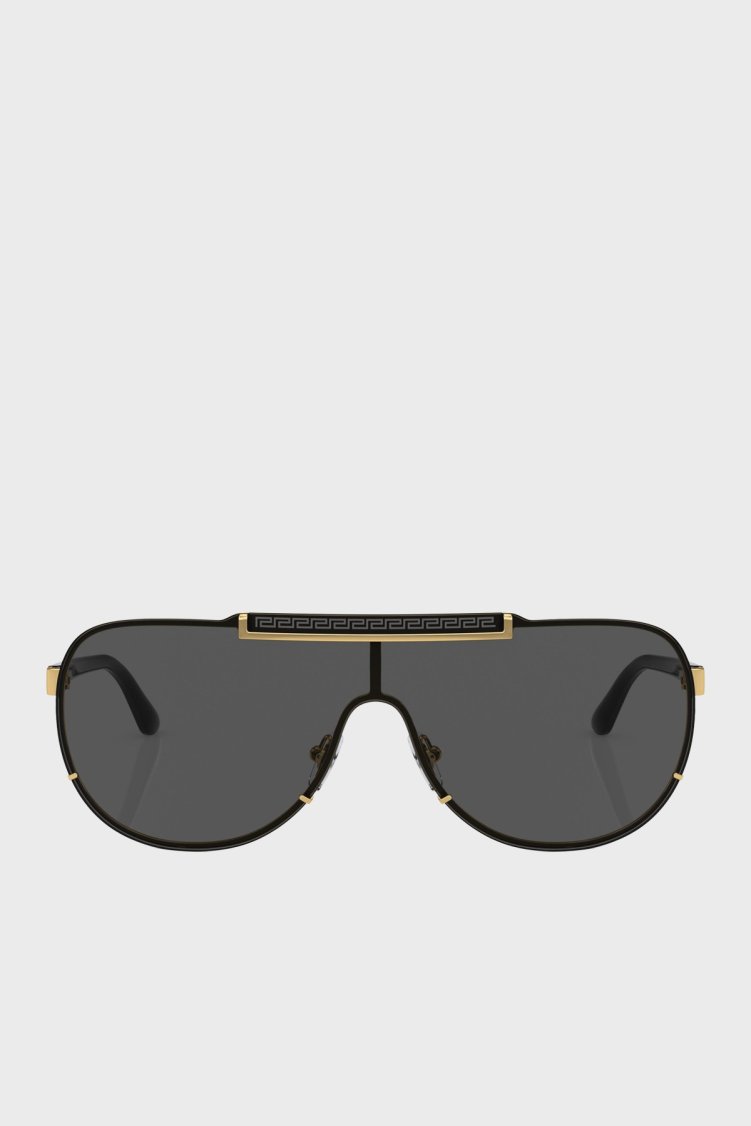 Versace Pilot Güneş Erkek Gözlük 0VE2140 100287 40 Altın - Versace (1)